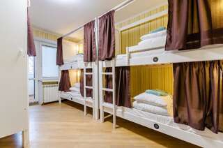 Хостелы Sun City Hostel 3 Киев Кровать в общем 6-местном номере-3